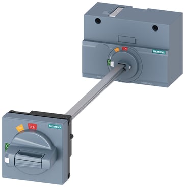 Dørmonteret drejegreb 3VA1 100-250A STD grå IP65 3VA9257-0FK21
