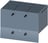 TERMINAL COVER LONG FOR PLUG-IN AND DRAW-OUT, ACC. FOR: CIRCUIT BREAKER, 3P 3VA2 400/630 3VA9353-0KB04 miniature