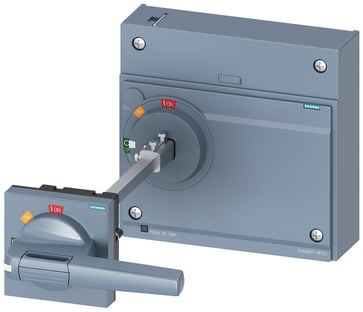 Dørmonteret drejegreb standard IEC IP65 med døraflåsning, tilbehør til 3VA15 / 25 1000 3VA9687-0FK21