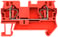 Gennemgående klemmer med fjederbelastning, tværsnit: 4 mm2, bredde: 6,2 mm, farve: rød 8WH2000-0AG02 miniature