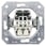 DELTA-kontaktindsats FM, 2-kredsløbskontakt skruet på 10 A 250 V 5TA2128 miniature