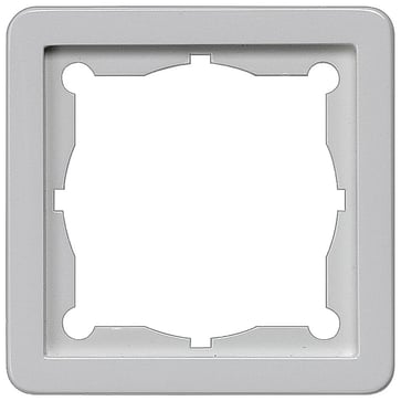 DELTA profil, sølv Mellemramme 65x 65 mm til enheder med centralplade 51x 51 mm 5TG1766