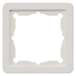 DELTA profil, titanium hvid Mellemramme 65x 65 mm til enheder med centralplade 51x 51 mm 5TG1806