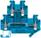 To-lags terminaler med skrueterminal Terminalstørrelse 2,5 mm2 Terminalbredde 5,2 mm farve blå 8WH1020-0AF01 miniature