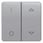 DELTA profil, sølv rocker med IO symboler og lukker til lukker switch ,. 5TG7933 miniature