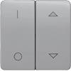 DELTA profil, sølv rocker med IO symboler og lukker til lukker switch ,. 5TG7933