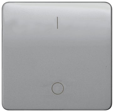 DELTA profil, sølv rocker med IO symboler til OFF switch 2-polet, 3-polet 65 x. 5TG7922