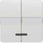 DELTA profil, titanium hvid vippeknap med vindue, med etiket til to-kredsløb / dobbelt tovejskontakt. 5TG7817 miniature