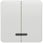 DELTA profil, titanium hvid vippeknap med vindue til trykknap dobbelt til trykknap dobbelt. 5TG7818 miniature
