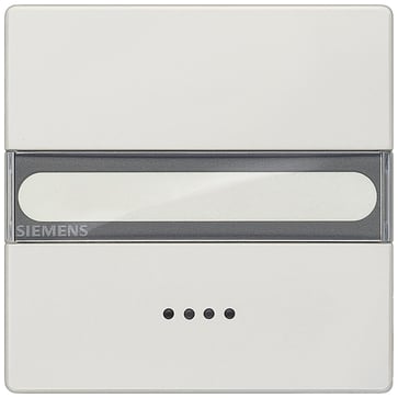 DELTA-stil, titanium hvid vippebænk med vindue, med etiket til opvarmning af nødkontakt 5TG7155