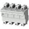SENTRON, cylindrisk sikringsholder, 22 x 58 mm, 3P + N, ind: 100 A, Un AC: 690 V 3NW7261 miniature
