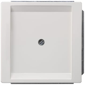 DELTA-stil, blank hvid blankingplade, 68x 68 mm 5TG1330