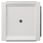 DELTA-stil, blank hvid blankingplade, 68x 68 mm 5TG1330 miniature