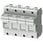 SENTRON, cylindrisk sikringsholder, 14 x 51 mm, 3P + N, ind: 50 A, Un AC: 690 V, ... 3NW7162 miniature