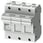 SENTRON, cylindrisk sikringsholder, 14 x 51 mm, 3-polet, In: 50 A, Un AC: 690 ... 3NW7132 miniature