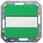 DELTA i-system grøn (SV) SCHUKO stikkontakt 10/16 A 250 V Med skrueløs Tilslutningsklemmer med øget berøringsbeskyttelse med fjederklap 55x 5UB1913 miniature