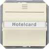 DELTA i-system hotelkortafbryder, belyst, elektrisk hvid, 55x 55 mm 5TG4824