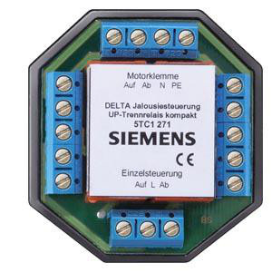 DELTA lukker- / persiennestyring FM-isoleringsrelæ kompakt med sekundær indgang 3 A, 230 V AC til standard FM-kasser 60 mm 5TC1271
