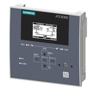 SENTRON 3KC ATC6300 LCD 144x144 mm Overførselsstyringsenhed til styring af MCCB, ACB, LBS til belastningsoverførsel mellem hoved- og standby-strømforsyning C 3KC9000-8TL40