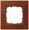 DELTA miroramme 1x ægte træ, trætræ rød ahorn, mål 90x 90 mm 5TG1101-2 miniature