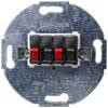 DELTA højttalertilslutning dobbelt, 25 V AC 60 V DC op til 10 mm firkantet udløsergreb. 5TG2468-2