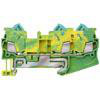 Beskyttelsesterminal med hurtigtilslutningsteknologi 3 forbindelsespunkter, tværsnit: 0,25-1,5 mm2, Bredde: 5,2 mm, Farve: grøn-gul 8WH3003-0CE07