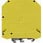 PE-klemme med skrueterminal, Tværsnit: 35-95 mm2, AWG: 2-4 / 0, Bredde: 25mm, Farve: grøn-gul 8WH1000-0CQ07 miniature