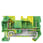 Hybrid PE-terminal, stik og fjederbelastet forbindelse, tværsnit 0,08-4 mm2, bredde 6,2 mm, farve: grøn-gul 8WH5100-3KG07 miniature