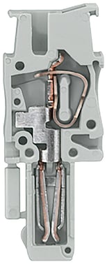 Plug-in kobling centerelement kan samles af brugeren med fjederbelastet forbindelse Tværsnit: 0,08-2,5 mm2, Bredde: 5,2 mm, Farve: blå 8WH9040-1BB01