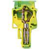 Plug-in kobling centerelement kan samles af brugeren, med fjederbelastet forbindelse Tværsnit: 0,08-4 mm2, Bredde: 6,2 mm, Farve: grøn-rå 8WH9040-1LB07