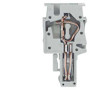 Plug-in kobling centerelement kan samles af brugeren, med fjederbelastet forbindelse Tværsnit: 0,08-4 mm2, Bredde: 6,2 mm, Farve: grå 8WH9040-1LB00