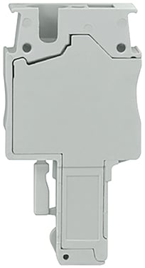 Plug-in kobling højre element kan monteres af brugeren med fjederbelastet forbindelse Tværsnit: 0,08-4 mm2, Bredde: 6,2 mm, Farve: grå 8WH9040-1MB00