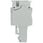 Plug-in kobling højre element kan monteres af brugeren med fjederbelastet forbindelse Tværsnit: 0,08-4 mm2, Bredde: 6,2 mm, Farve: grå 8WH9040-1MB00 miniature