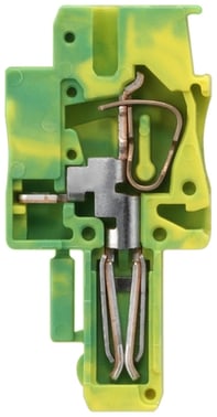 plug-in kobling venstre element kan overbygges, kan monteres af brugeren, med fjederbelastet forbindelse Tværsnit: 0,08-2,5 mm2, bredde: 5,2 mm, C 8WH9040-1DB07