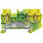 Beskyttelsesterminal med fjederbelastning, 3 forbindelsespunkter, tværsnit: 0,14-1,5 mm2, bredde: 4,2 mm, farve: grøn-gul 8WH2003-0CE07 miniature