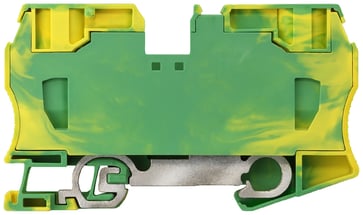 PE-klemmer med fjederbelastning, Tværsnit: 2,5-35 mm2, Bredde: 16 mm, Farve: grøn-gul 8WH2000-0CM07