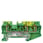 Beskyttelsesterminal med fjederbelastet forbindelse, 3 forbindelsespunkter, tværsnit: 0,5-4 mm2, bredde: 6,2 mm, farve: grøn-gul 8WH2003-0CG07 miniature