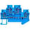 To-lags terminaler med fjederbelastet forbindelse, Tværsnit: 0,08-2,5 mm2, Bredde: 5,2 mm, Farve: blå 8WH2020-0AF01 miniature