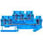 To-lags terminaler med fjederbelastet forbindelse, 3 forbindelsespunkter, tværsnit: 0,08-2,5 mm2, Bredde: 5,2 mm, Farve: blå 8WH2023-0AF01 miniature
