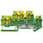 To-lags PE-terminal med fjederbelastet forbindelse, 3 forbindelsespunkter, tværsnit: 0,08-2,5 mm2, Bredde: 5,2 mm, Farve: grøn-gul 8WH2023-0CF07 miniature