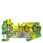 Hybrid PE-terminal Skrue og 2x fjederbelastet forbindelse Tværsnit: 0,08-4 mm2, Bredde: 5,2 mm, Farve: grøn-gul 8WH2103-3BG07 miniature