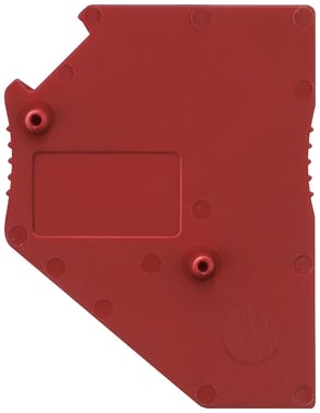 Afstandsplade til teststik til springning af individuelle terminaler til individuel teststikmontering, Bredde: 5,2 mm, farve rød 8WH9010-2BA02