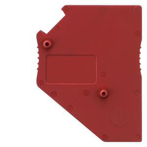Afstandsplade til teststik til springning af individuelle terminaler til individuel teststikmontering, Bredde: 5,2 mm, farve rød 8WH9010-2BA02