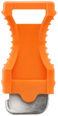 Isoleringsstik, kan bruges i alle grundlæggende isoleringsterminaler med fjederbelastning 2,5-4 mm2, Standard og kompakt design, Farve: orange 8WH9040-0DB04