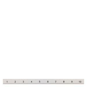 Indskriftsetiket, fladt, med 11-20, lodret, terminalbredde: 10,2 mm, H: ... 8WH8121-5AB15