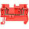 Gennemgående klemmer med fjederbelastning, tværsnit: 1,5 mm2, bredde: 4,2 mm, farve: rød 8WH2000-0AE02 miniature