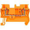 Gennemgående klemmer med fjederbelastning, tværsnit: 1,5 mm2, bredde: 4,2 mm, farve: orange 8WH2000-0AE04
