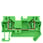 Gennemgående klemmer med fjederbelastning, tværsnit: 4 mm2, bredde: 6,2 mm, farve: grøn 8WH2000-0AG03 miniature