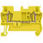 Gennemgående klemmer med fjederbelastning, tværsnit: 1,5 mm2, bredde: 4,2 mm, farve: gul 8WH2000-0AE06 miniature
