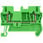 Gennemgående klemmer med fjederbelastning, tværsnit: 2,5 mm2, bredde: 5,2 mm, farve: grøn 8WH2000-0AF03 miniature